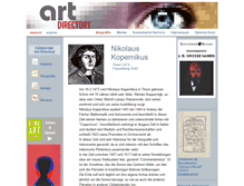 Tablet Screenshot of nikolauskopernikus.de